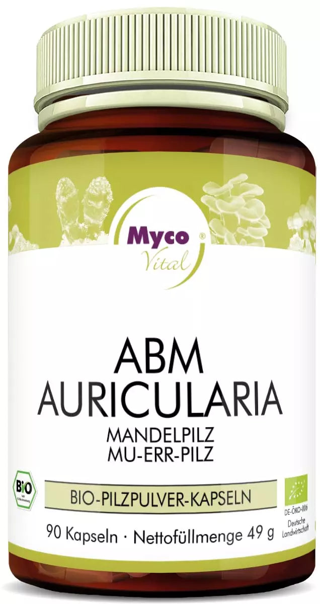 MyocVital ABM-Auricularia BIO-Pilzpulver-Kapseln