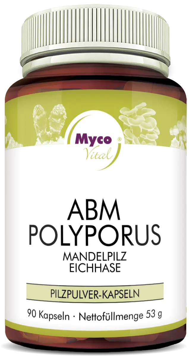 MycoVital ABM-Polyporus Pilzpulver-Kapseln