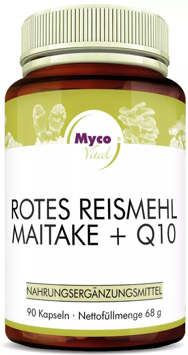 MycoVital Rotes Reismehl BIO-Maitake-Q10-Kapseln (368)