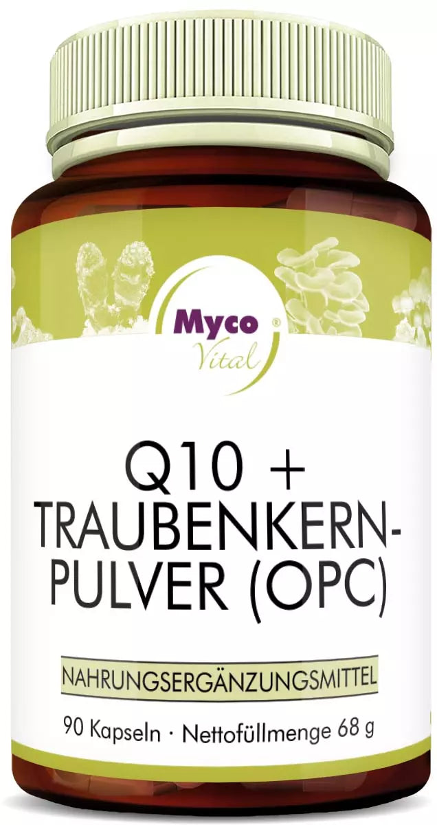 Q10 + Traubenkern-Kapseln (OPC)